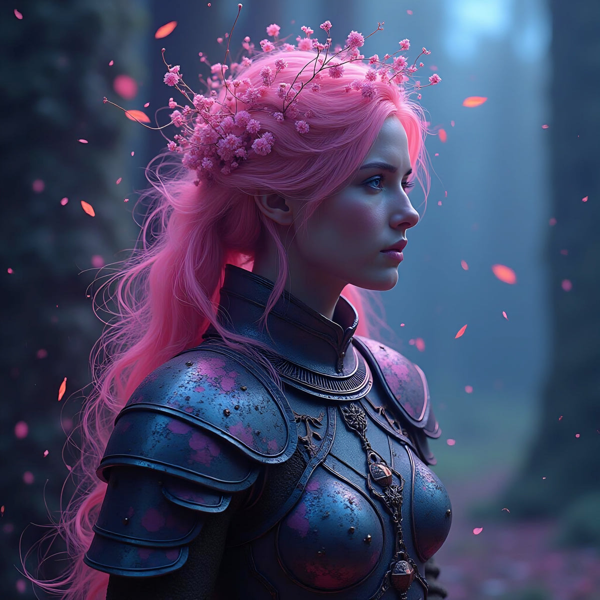 The Fluorescent Paladin's Respite