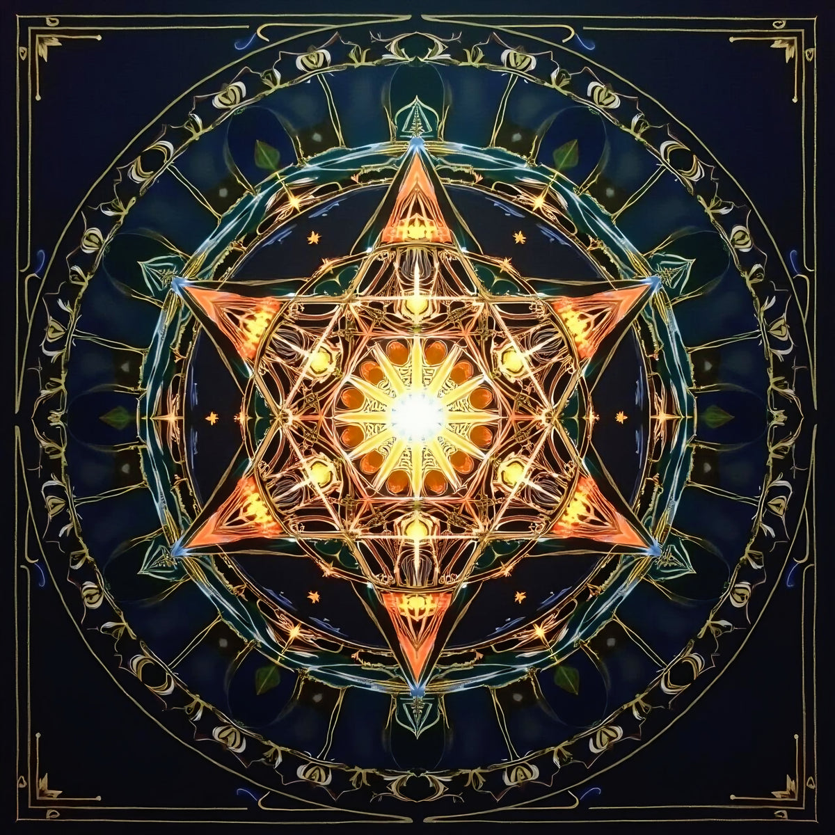 The Luminous Hexagram Portal