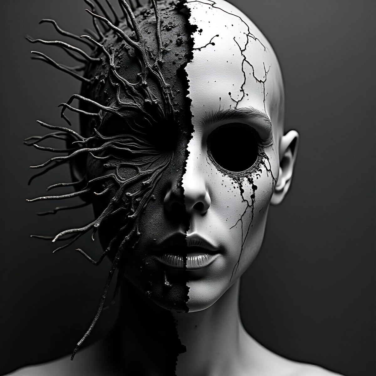 Echoes in the Void: Dark Feminine Energy Captured