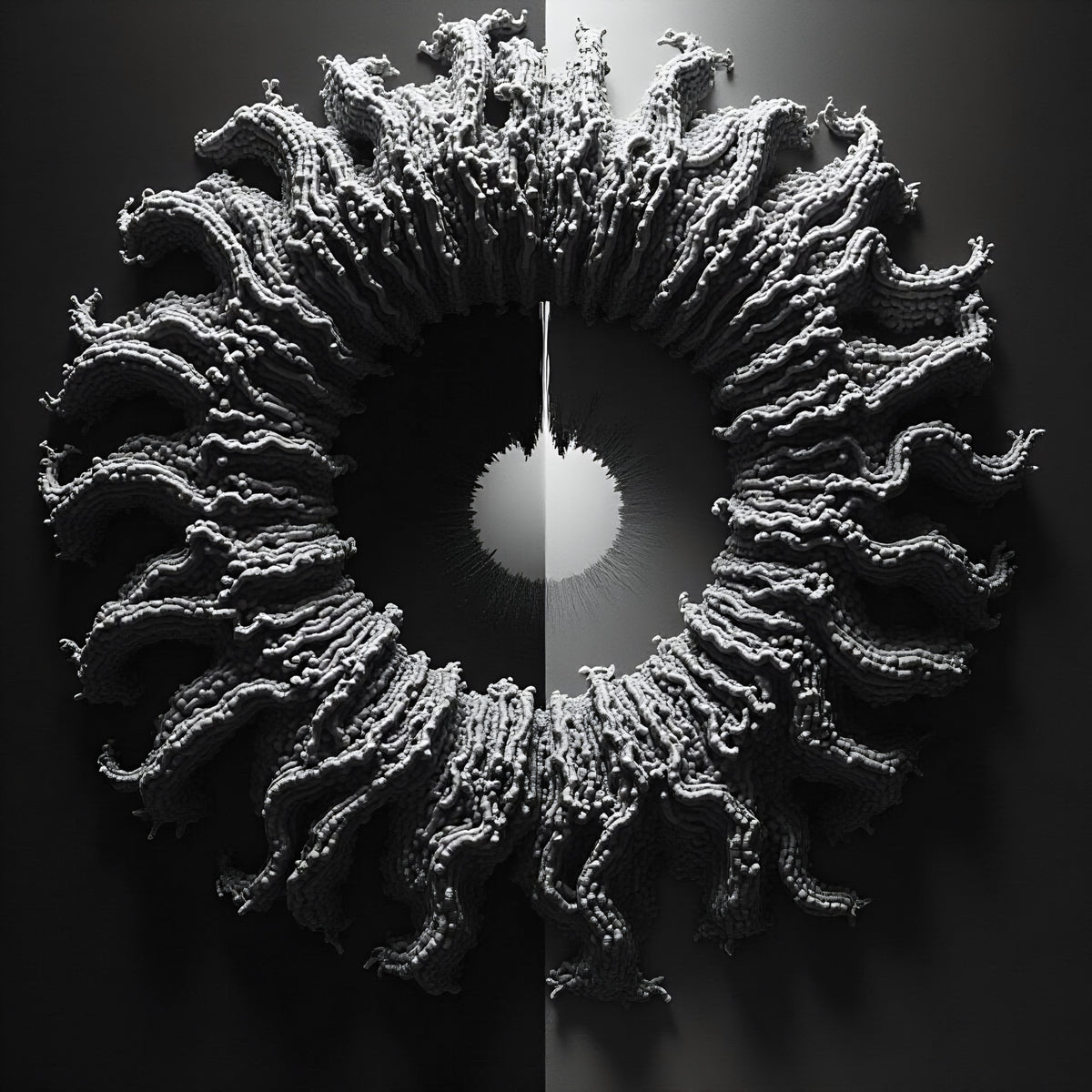 Dark Spiral Vortex
