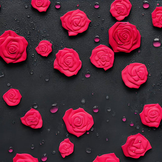 Crimson Dreams on a Darkling Pool