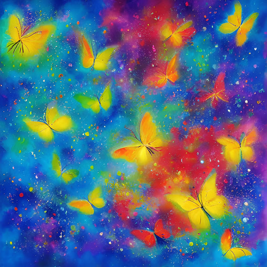 Abstract Butterflies