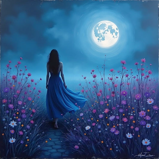 A Stolen Moment Under the Violet Moon