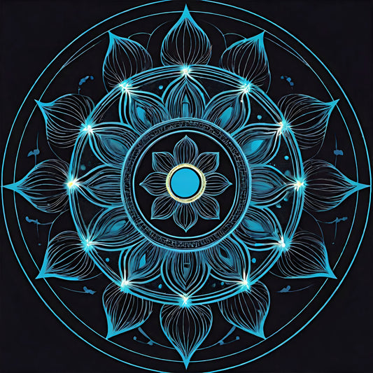 Blue Lotus Mandala