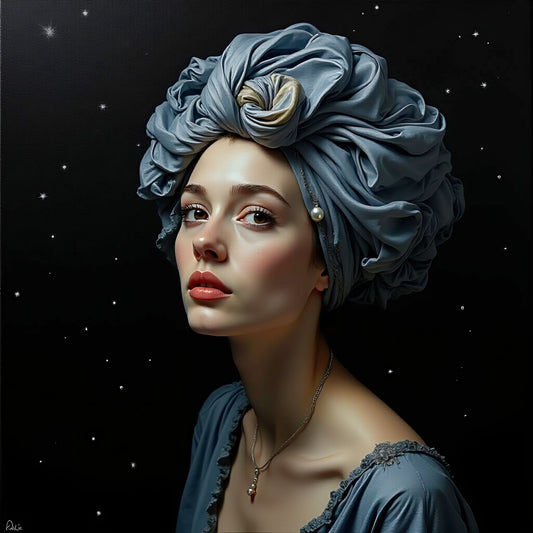 Celestial Siren in Silken Cosmos