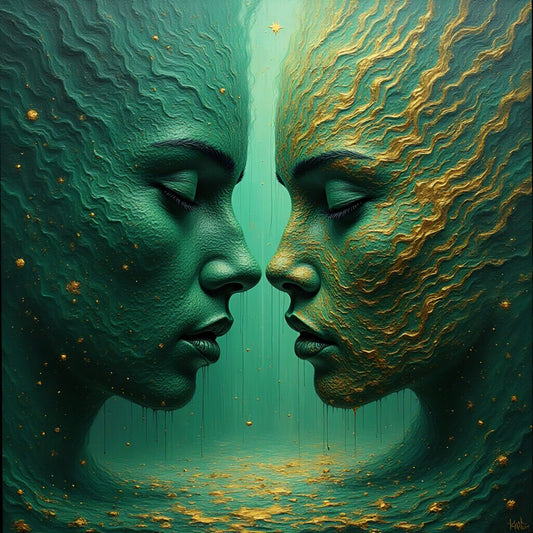 The Jade & Gilded Reflection