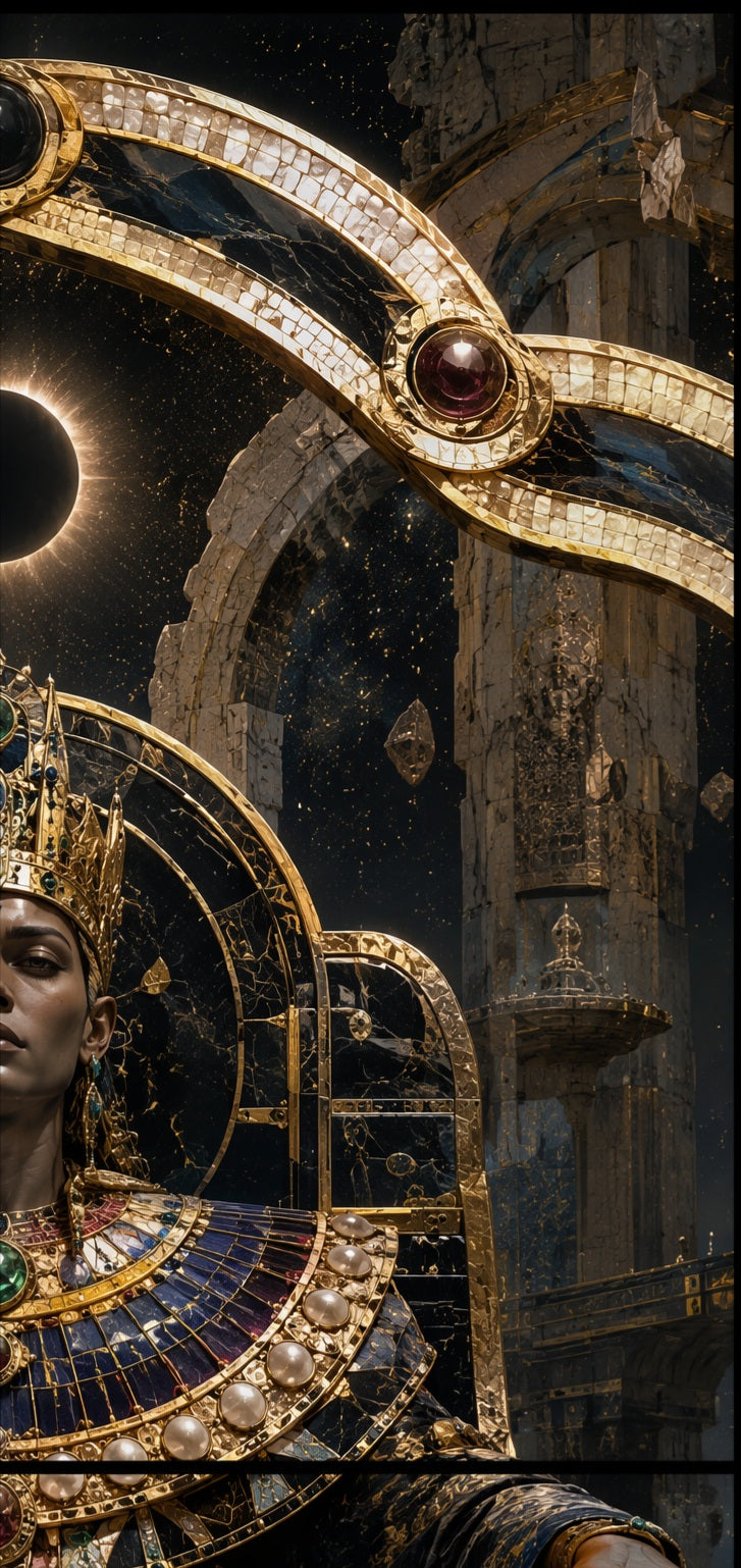 The Eclipse Throne
Eight Panel Orbital Sovereign Matrix