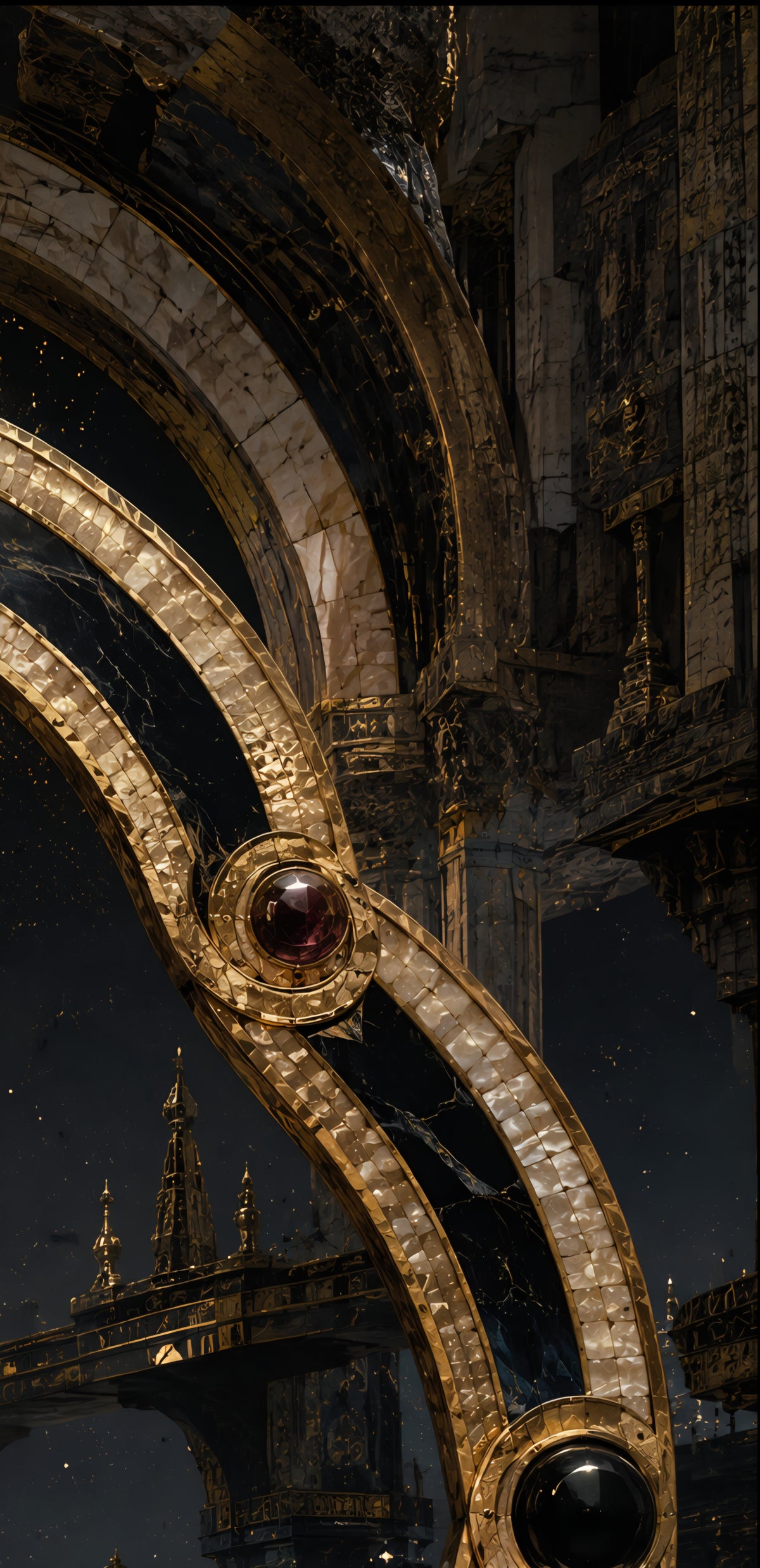The Eclipse Throne
Eight Panel Orbital Sovereign Matrix