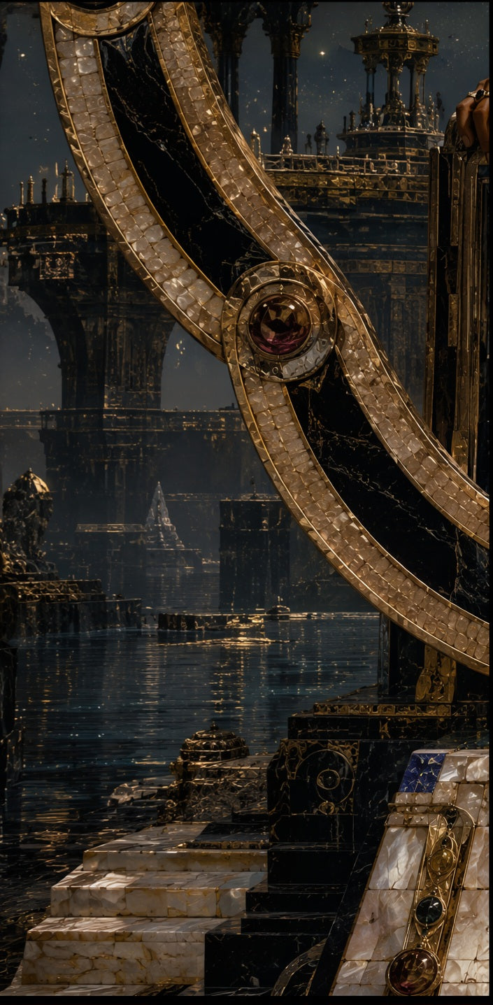 The Eclipse Throne
Eight Panel Orbital Sovereign Matrix