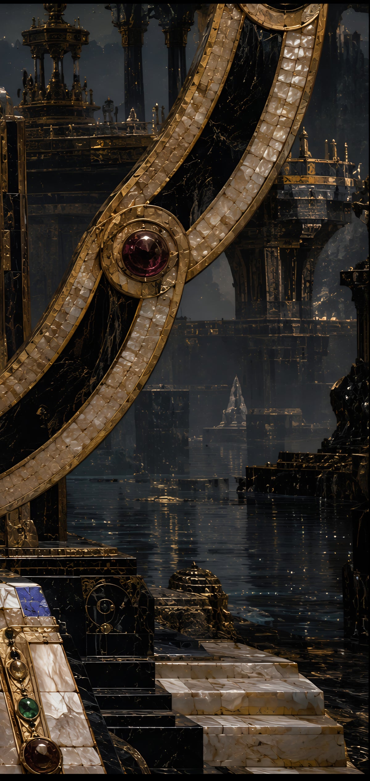 The Eclipse Throne
Eight Panel Orbital Sovereign Matrix
